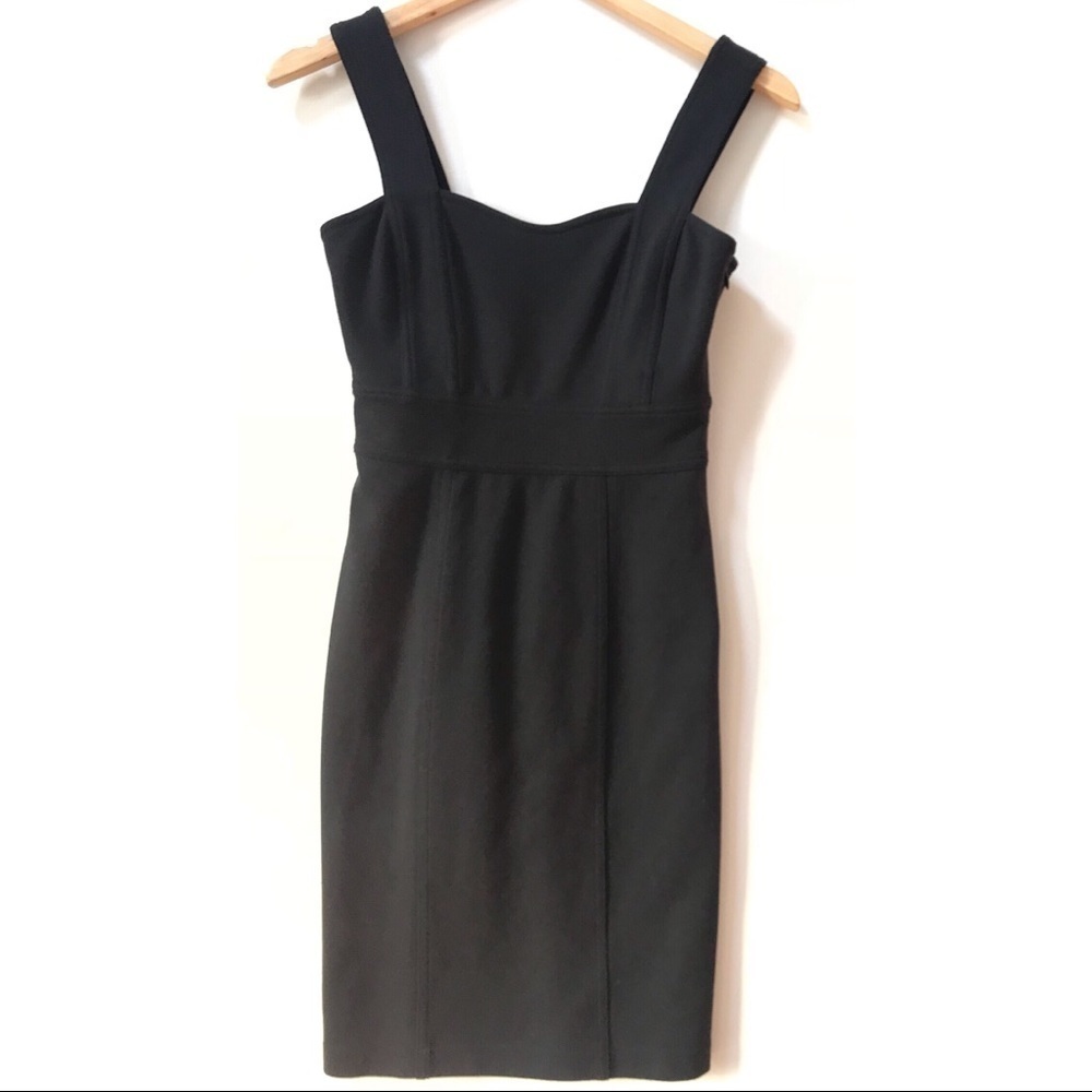 CLUB MONACO Sweetheart Black Dress